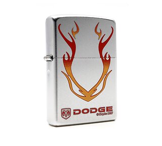 Zippo Dodge flames